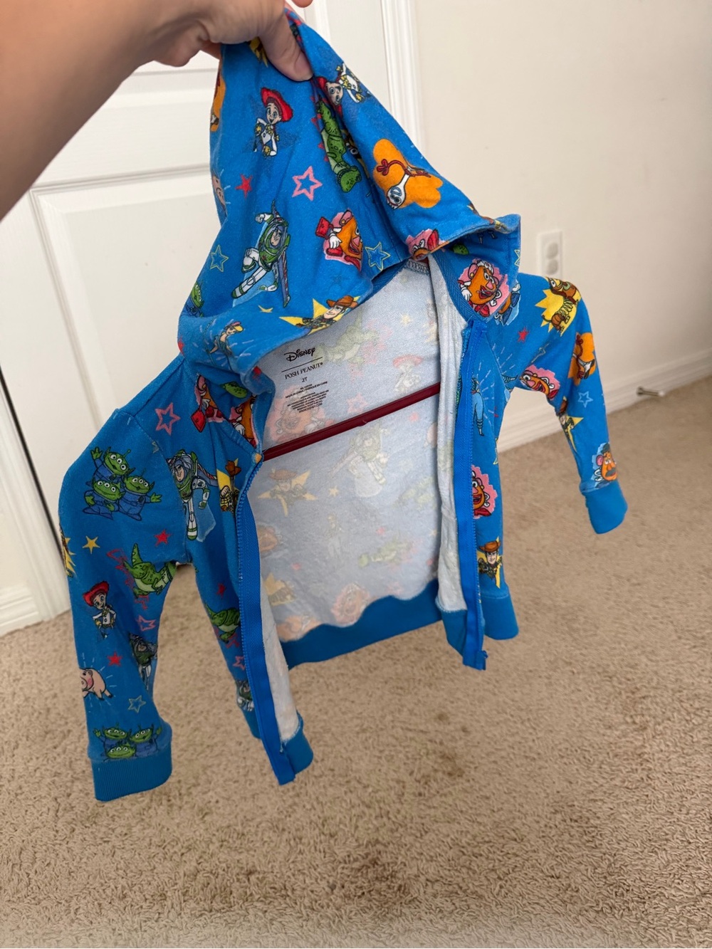 Posh Peanut Toy Story sweater 2T